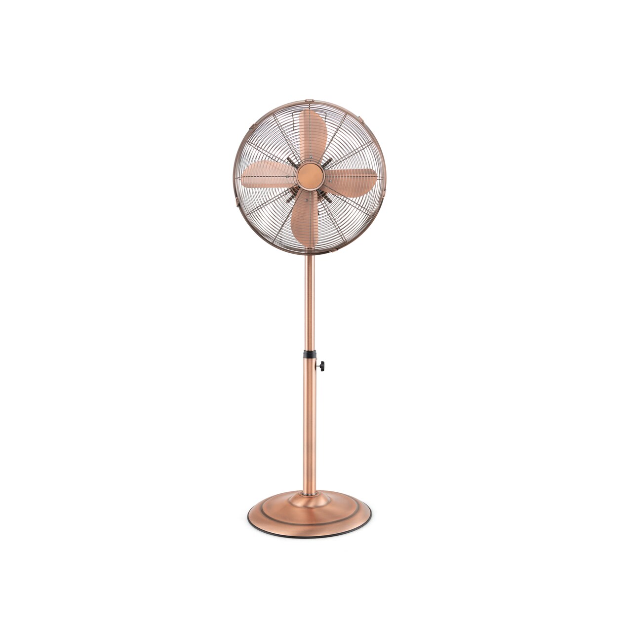 Metal Pedestal Fan 16 Inch Oscillating Adjustable Height 3 Speed